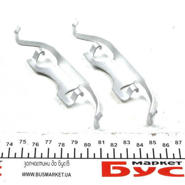 1091241 QUICK BRAKE Планка супорта (заднього) притискна (к-кт) BMW 5 (E39) 2.0-5.0 95-04 (Ate)