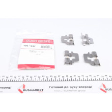 1091247 QUICK BRAKE Планка супорта (заднього) притискна (к-кт) MB A-class (W168/W169)/Vaneo (W414) 97-12
