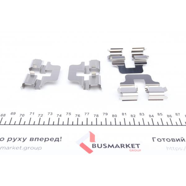 1091247 QUICK BRAKE Планка супорта (заднього) притискна (к-кт) MB A-class (W168/W169)/Vaneo (W414) 97-12