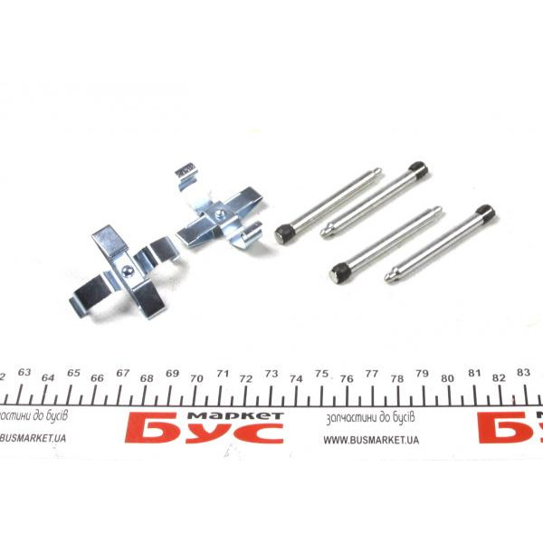 1091266 QUICK BRAKE Планка супорта (заднього) притискна (к-кт) Opel Omega B