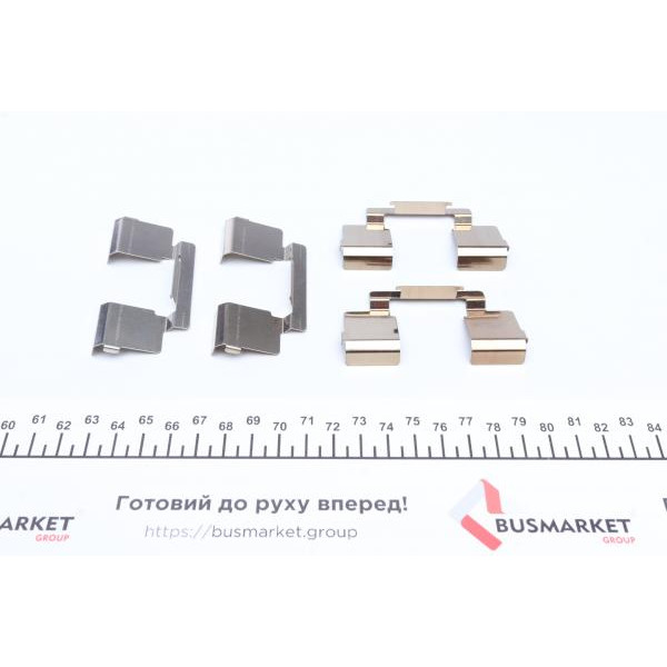 1091609 QUICK BRAKE Планка супорта (переднього) притискна (к-кт) Renault Scenic I/Megane I/Laguna I 89-03
