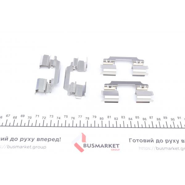 1091654 QUICK BRAKE Планка супорта (переднього/заднього) притискна (к-кт) MB M-class (W166)/A-class (W169) 11- (Lucas)