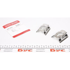 1091657 QUICK BRAKE Планка супорта (переднього) притискна (к-кт) Fiat Ducato 02-