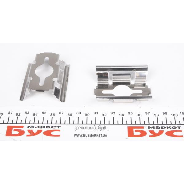 1091657 QUICK BRAKE Планка супорта (переднього) притискна (к-кт) Fiat Ducato 02-