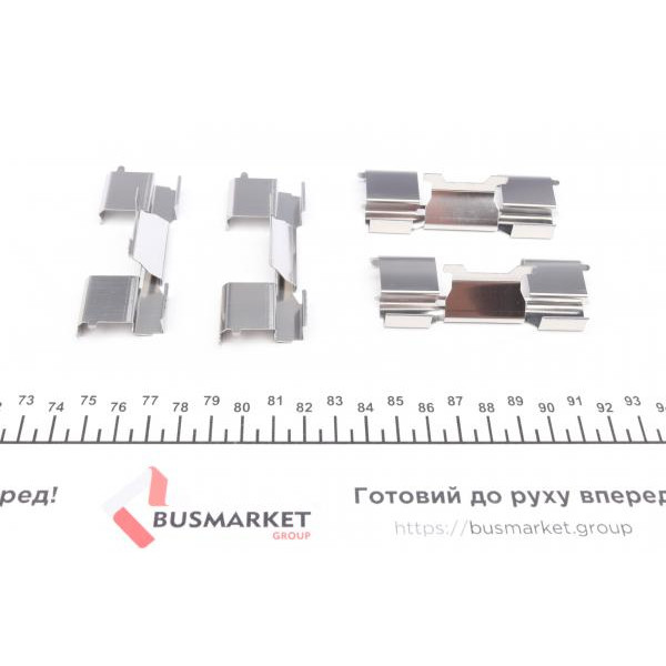 1091729 QUICK BRAKE Планка супорта (переднього) притискна (к-кт) Citroen Jumper/Peugeot Boxer 06- (Brembo)