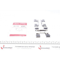 1091730 QUICK BRAKE Планка супорта (переднього/заднього) притискна (к-кт) Citroen Jumper/Fiat Ducato 06- (Brembo)
