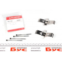 1091796 QUICK BRAKE Планка супорта (переднього) притискна (к-кт) VW Touareg 3.0-6.0 02- (Brembo)