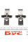 1091796 QUICK BRAKE Планка супорта (переднього) притискна (к-кт) VW Touareg 3.0-6.0 02- (Brembo)