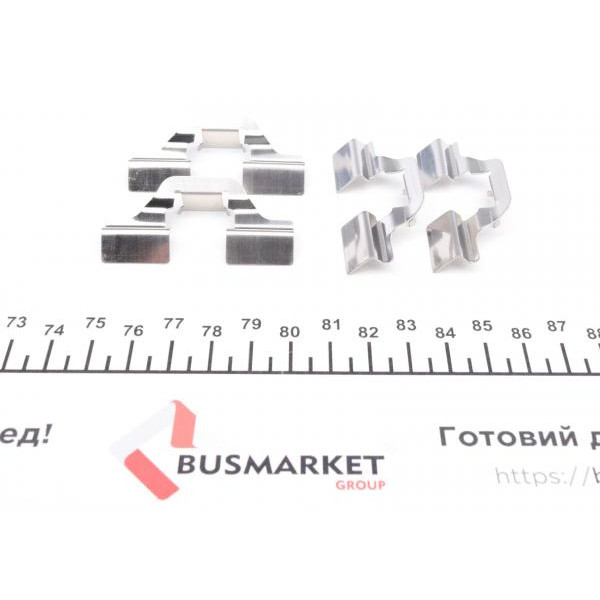 1091827 QUICK BRAKE Планка супорта (заднього) притискна (к-кт) Renault Scenic II/III/IV/Megane IV 03- (Lucas)