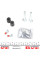 1131310X QUICK BRAKE Напрямна супорта (переднього/к-кт) Renault Megane I 1.4-2.0 96-03 (TRW)