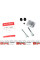 1131424X QUICK BRAKE Напрямна супорта (переднього/к-кт) Mitsubishi Outlander II 06-12/Palero II 2.0-3.0 91- (Akebono)