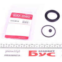1140014 QUICK BRAKE Ремкомплект супорта (переднього) VW Caddy III 03- (d=54mm) Lucas