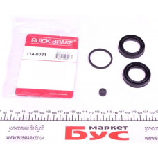 1140031 QUICK BRAKE Ремкомплект супорту (заднього) MB Vito (W639) 03- (d=38mm) Bosch