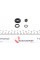 1140033 QUICK BRAKE Ремкомплект супорта (заднього) Hyundai Lantra/Kia Cerato 95- (d=34mm)