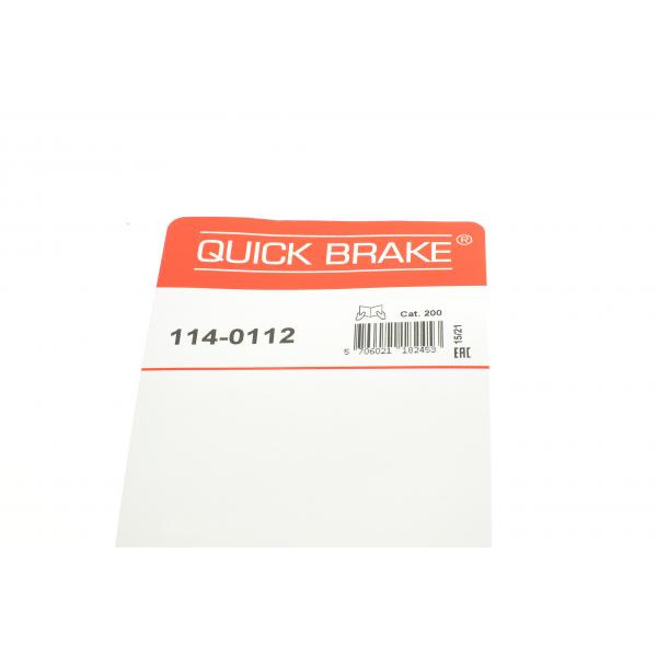 1140112 QUICK BRAKE Ремкомплект супорту (переднього) Audi Q7/VW Touareg 02- (d=30/34mm) (Brembo)