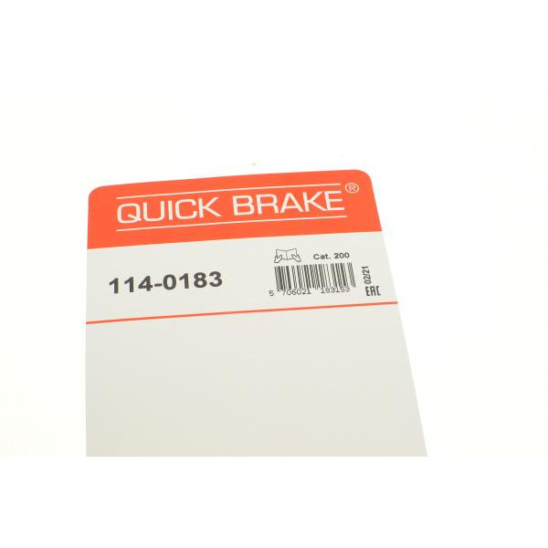 1140183 QUICK BRAKE Ремкомплект супорта (переднього) Audi A4/A5/Q5 15- (d=42mm)