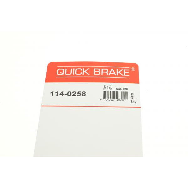 1140258 QUICK BRAKE Ремкомплект супорта (заднього) Ford Transit 06- (d=48mm) (Bosch)