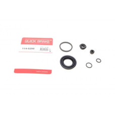 1140295 QUICK BRAKE Ремкомплект супорту (заднього) Hyundai Solaris/KIA Rio 11- (d=34mm) (Mando)