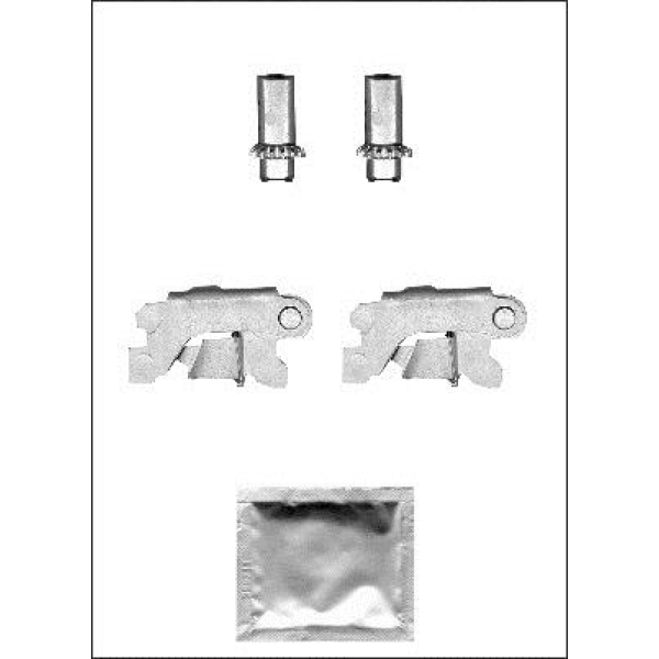 12053011 QUICK BRAKE Тріскатка колодок ручника Citroen Jumper/Fiat Ducato/Peugeot Boxer 06- (к-кт)