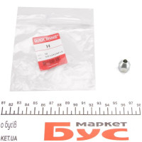 H QUICK BRAKE Соединитель трубки тормозной (3/8''x24/14x17.5/d=5.0)