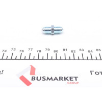 OKK QUICK BRAKE З'єднувач трубки гальмівний (3/8'x24/11x28.0/d=3.2)(тато/тато)