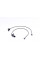 WS0243A QUICK BRAKE Датчик зносу гальмівних колодок (передніх) VW Passat 00-05 (L=245mm) К-кт 2 шт.