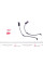 WS0427A QUICK BRAKE Датчик зносу гальмівних колодок (передніх) Audi A6/A7/A8 09- (К-кт 2 шт.) L=312mm