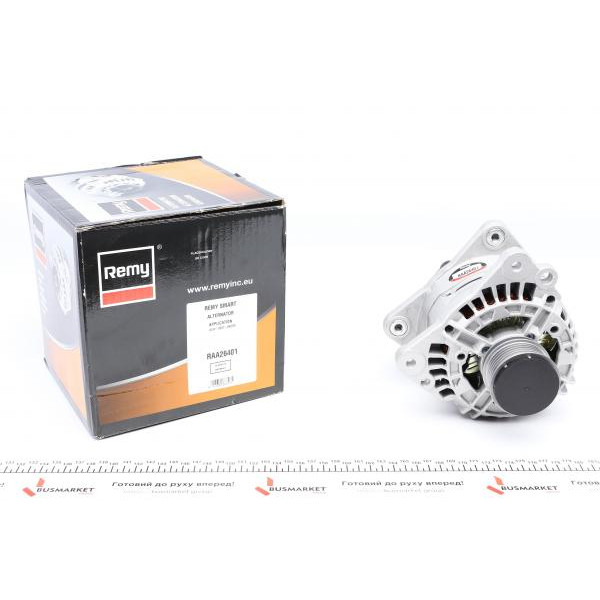 RAA26401 REMY Генератор Audi A1/A3/Skoda Fabia/Octavia/Yeti/VW Passat Caddy/Crafter/T5 09-17 (12V/110A)