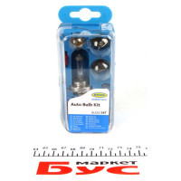 BU052 RING Комплект лампочок H7 12V (H7, P21/5W, P21W, W5W, W5W, запобіжник 10A)