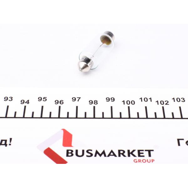R265 RING Автолампа 12V 10W SV8.5-8 (S8.5d) (пальчик 15x44mm)