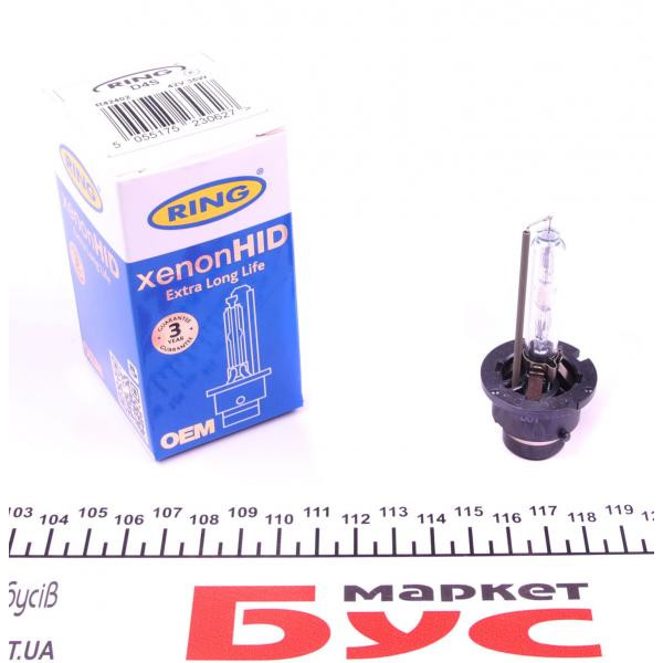 R42402 RING Автолампа D4S 42V 35W P32d-5 Xenon HID (4100K/3200 lumen)
