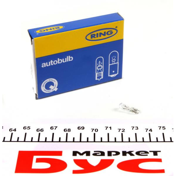 R508 RING Автолампа 24V 1.2W W2x4.6d (у щиток приладів)