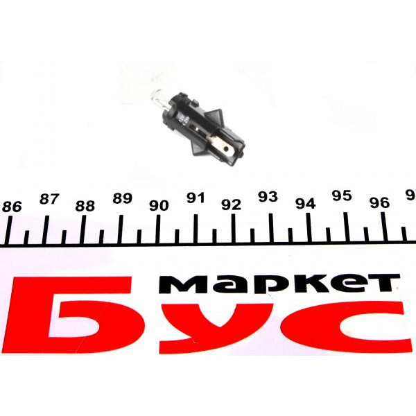 R509TLBK RING Автолампа 12V 1.2W BG8.5 - 5.5D Black (в прикурювач)
