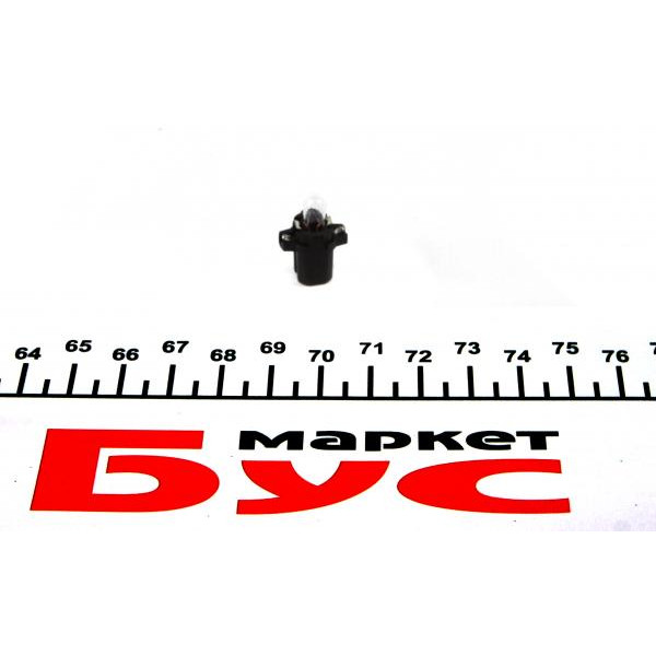 R509TMBK RING Автолампа 12V 1.2W BX8.4d Black (у щиток приладів)