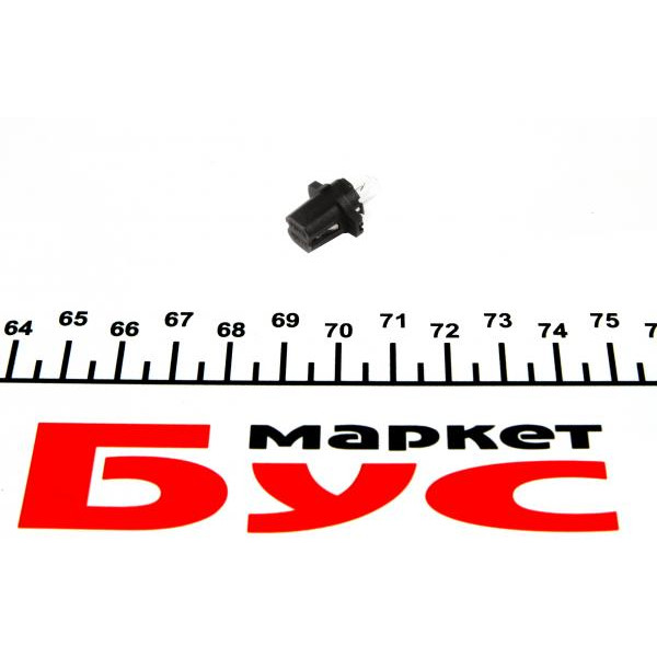 R509TMBK RING Автолампа 12V 1.2W BX8.4d Black (у щиток приладів)