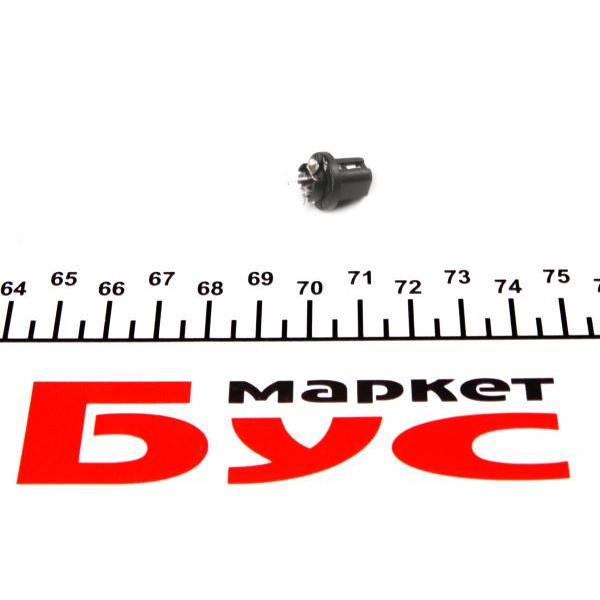 R509T RING Автолампа 12V 1.2W B8.5d Black (у щиток приладів)