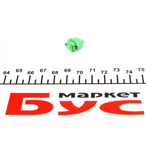 R86021001 RING Автолампа 24V 1.2W BAX EBSR Green (у щиток приладів)