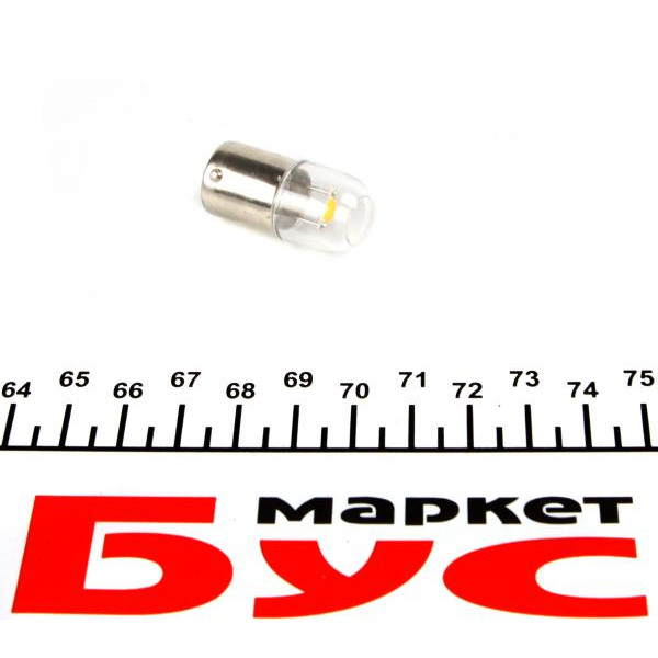 RW2453FSLED RING Автолампа R10W 12V 1W BA15s Filament LED (3000K/125 lm/3x Long life) (2шт.)