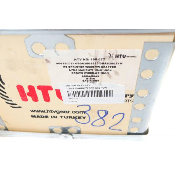 9063501523 ROTWEISS Головна пара в міст MB Sprinter/VW Crafter 06- (11x51) 215mm