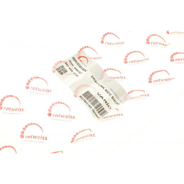 RW46027 ROTWEISS Тяга рулевая DB Vario 612-814D (продольная) (6674601705)