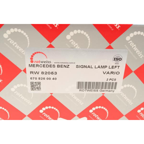 RW82053 ROTWEISS Обманка повороту MB Vario (L)