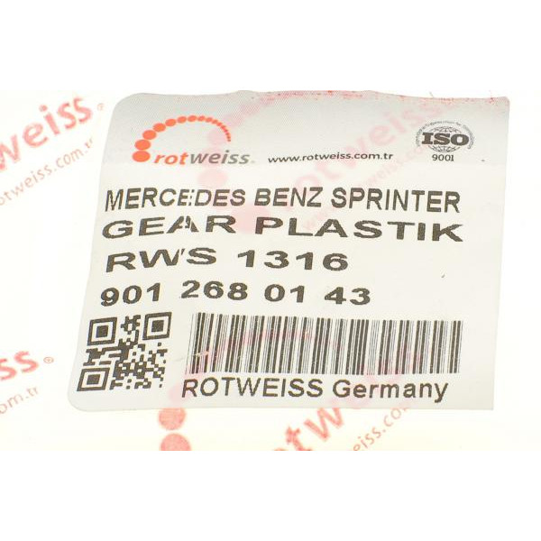 RWS1316 ROTWEISS Наконечник троса куліси MB Sprinter 901-904 CDI