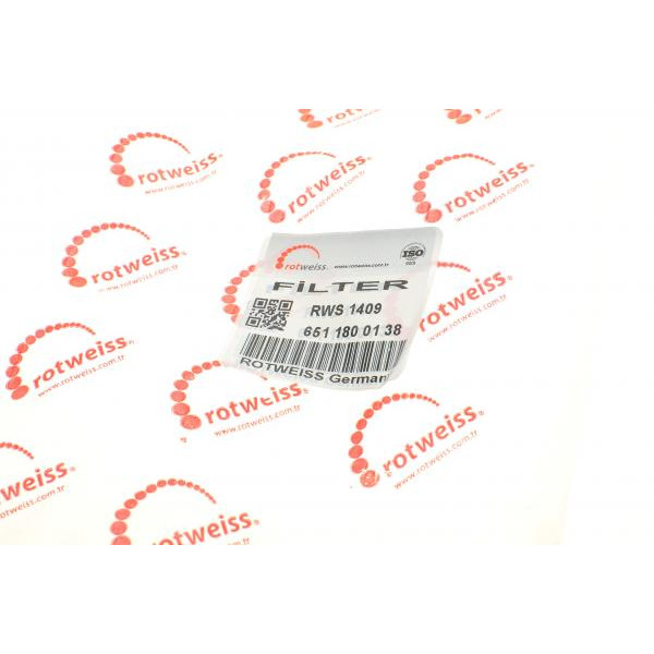 RWS1409 ROTWEISS Кришка фільтра масляного MB Sprinter/Vito OM651 09-