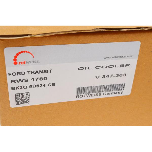 RWS1780 ROTWEISS Корпус масляного фільтра Ford Transit 2.2/2.4TDCI 11-