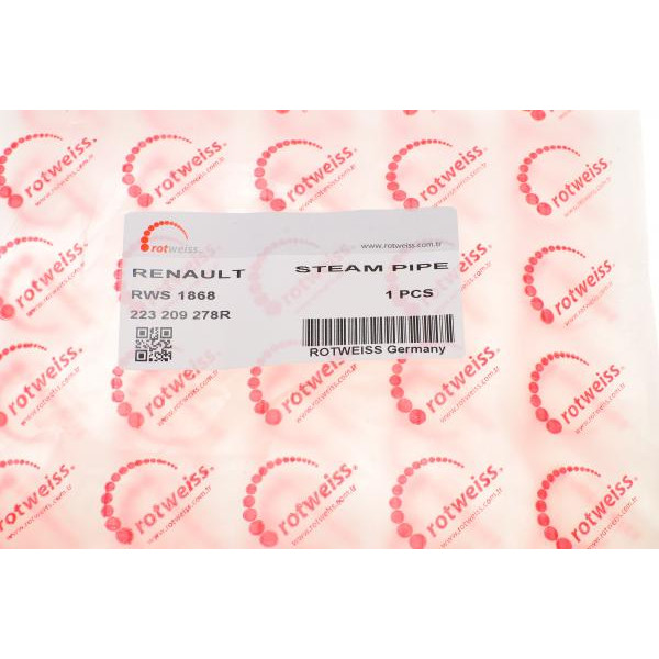 RWS1868 ROTWEISS Трубка паливна Renault Clio 1.2 16V 12-