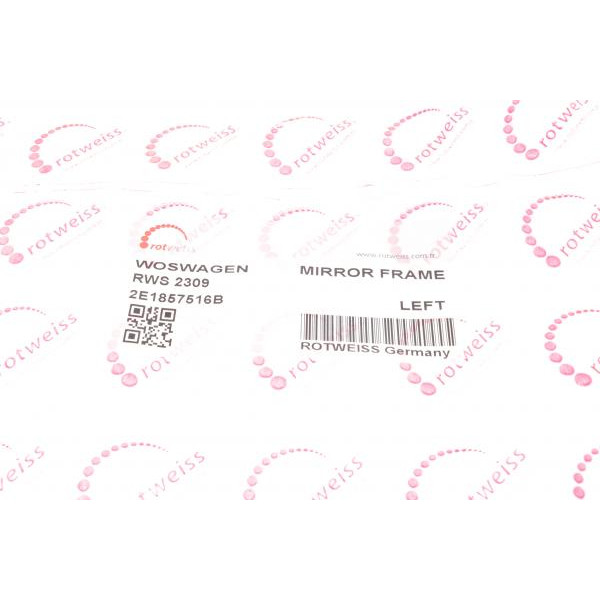 RWS2309 ROTWEISS Кришка дзеркала (L) VW Crafter/MB Sprinter (W906) 06-