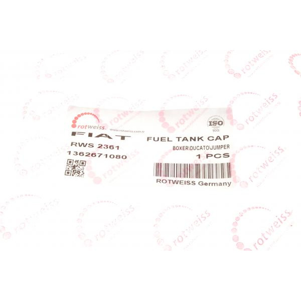 RWS2361 ROTWEISS Кришка бака паливного Citroen Jumper/Fiat Ducato 06- (лючок)