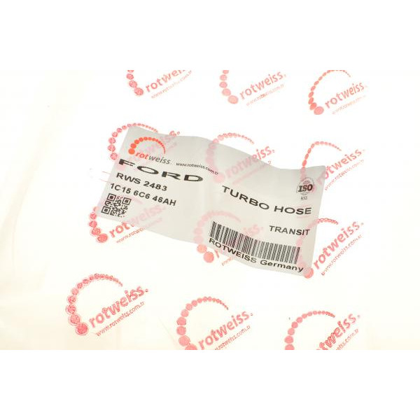 RWS2483 ROTWEISS Патрубок інтеркулера Ford Transit 2.0 TDCi 00-06 (турбіна-інтеркулер)