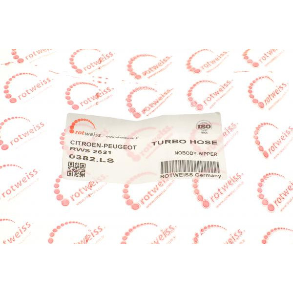 RWS2621 ROTWEISS Патрубок інтеркулера Citroen Nemo 1.4HDi 08-