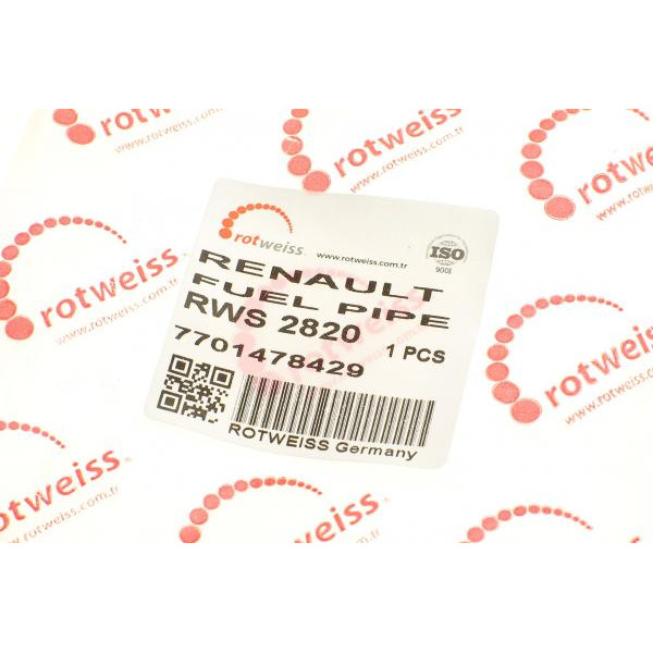 RWS2820 ROTWEISS Шланг обратки Renault Kangoo 1.5 dCi 97-